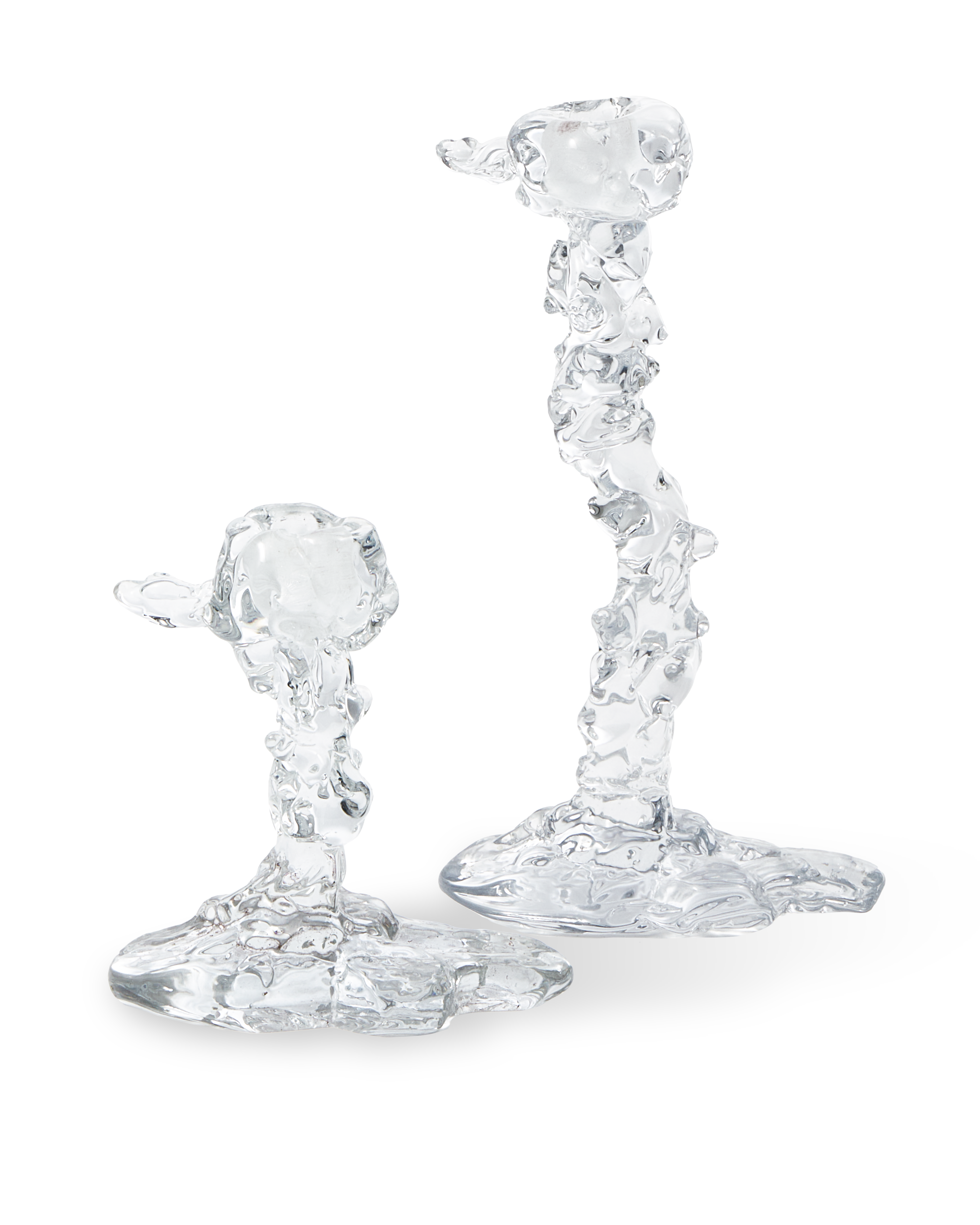 Drip lysestage, L - glas